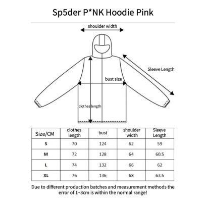 Sp5der PINK Hoodie