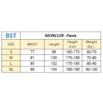 Bstsneaker-Moncler Pants Black