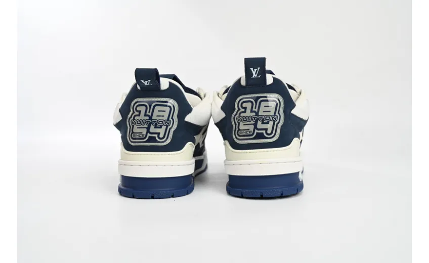 Bstsneaker-Louis Vuitton LV Skate Sneaker Marine White 1AARRM
