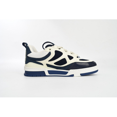 Louis Vuitton LV Skate Sneaker Marine White 1AARRM 02