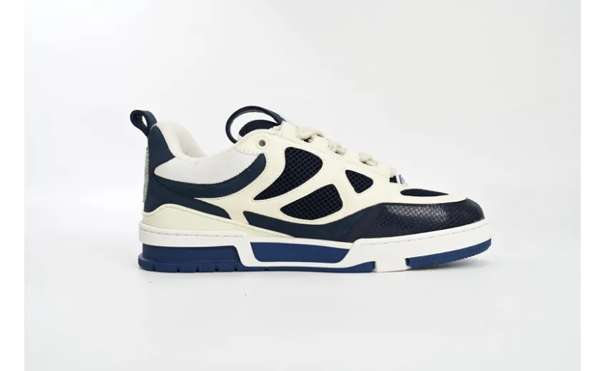 Bstsneaker-Louis Vuitton LV Skate Sneaker Marine White 1AARRM