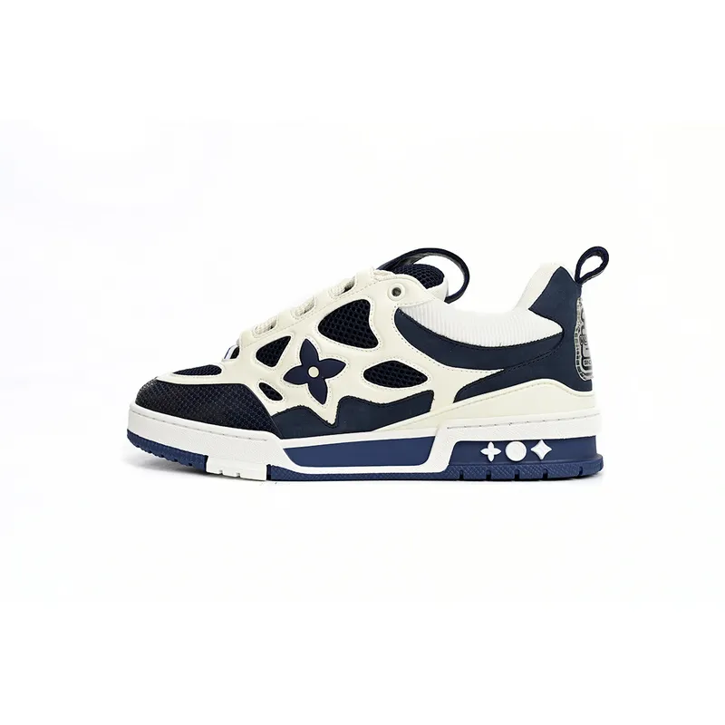 Bstsneaker-Louis Vuitton LV Skate Sneaker Marine White 1AARRM