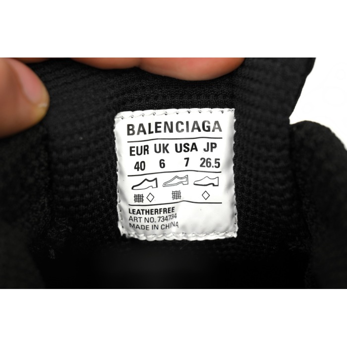 Balenciaga Black And White 3XL 542228 W2RB8 1090
