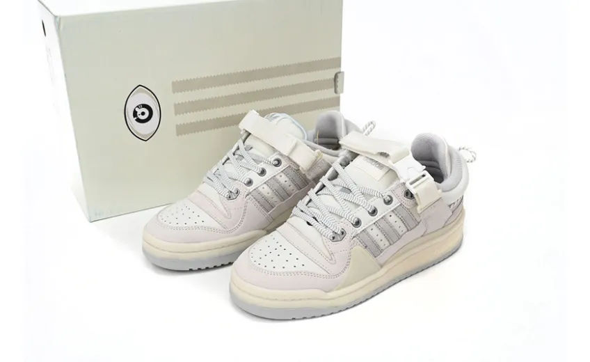 Bstsneaker-Adidas Bad Bunny Forum Low Grey Rabbit HQ2153