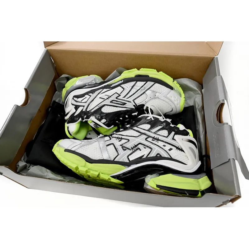 Bstsneaker-Balenciaga Runner Black White Yellow 677402 W3RBP 1093 
