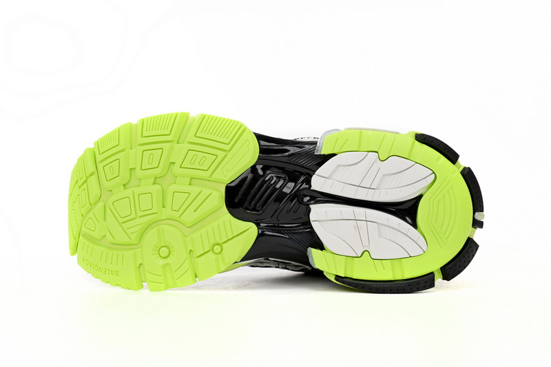 Bstsneaker-Balenciaga Runner Black White Yellow 677402 W3RBP 1093 