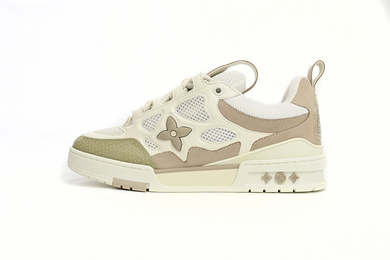 Bstsneaker-Louis Vuitton LV Skate Sneaker Beige White 1AARQH