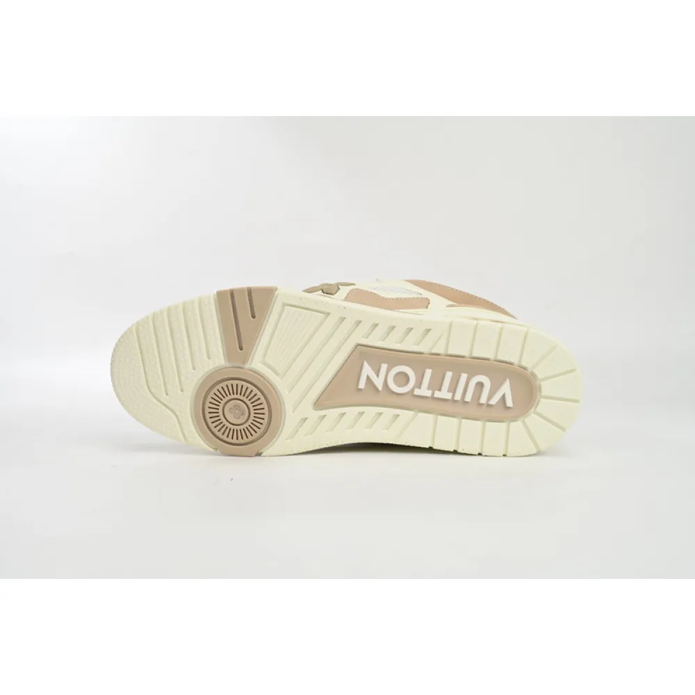 Bstsneaker-Louis Vuitton LV Skate Sneaker Beige White 1AARQH