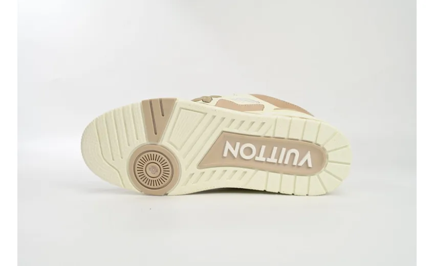 Bstsneaker-Louis Vuitton LV Skate Sneaker Beige White 1AARQH