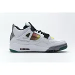 Bstsneaker-Air Jordan 4 Retro Lucid Green Rasta AQ9129-100