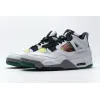 Bstsneaker-Air Jordan 4 Retro Lucid Green Rasta AQ9129-100