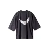 Bstsneaker-Yeezy Gap Engineered by Balenciaga Dove 3/4 Sleeve T-shirt Grey