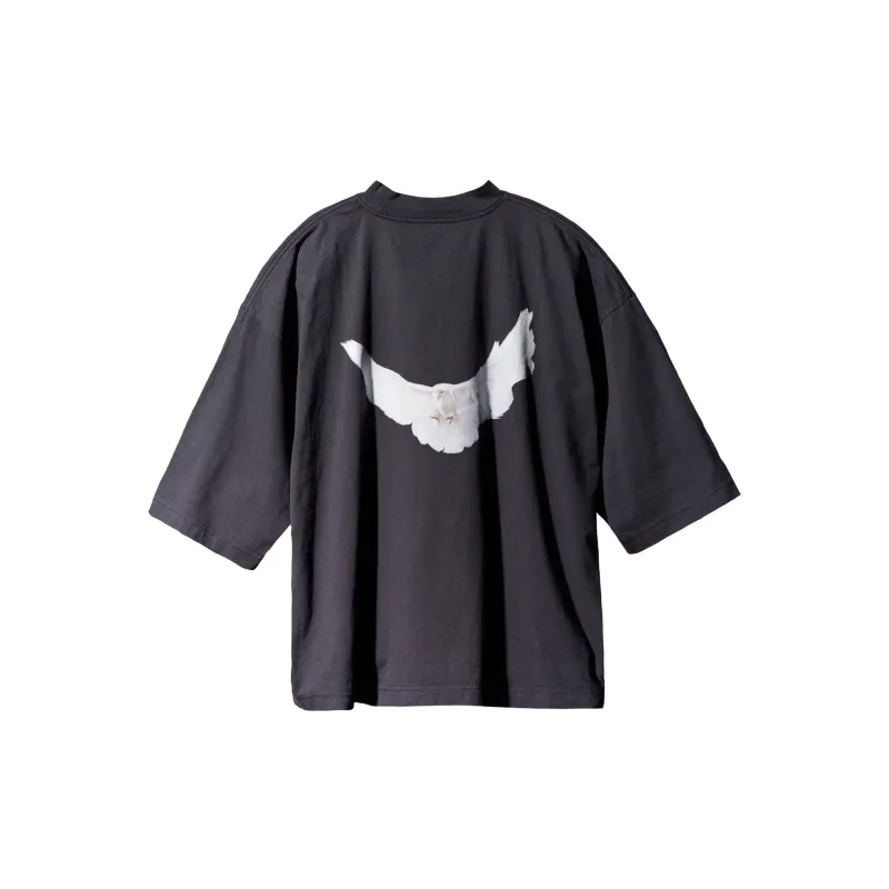 Yeezy Gap Engineered by Balenciaga Dove 3/4 Sleeve T-shirt Grey