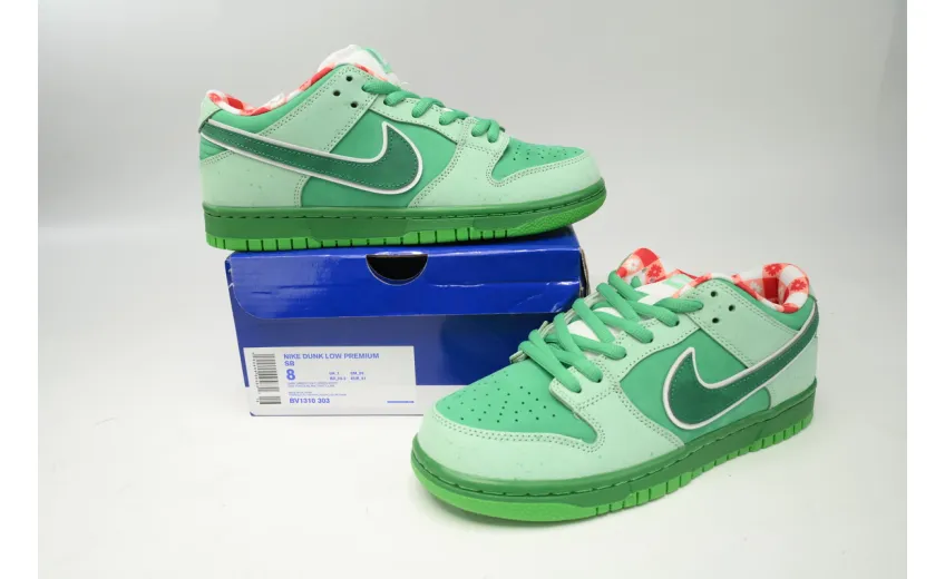 Bstsneaker-CONCEPTS × Nike Dunk SB Seaweed Green Lobster BV1310-303