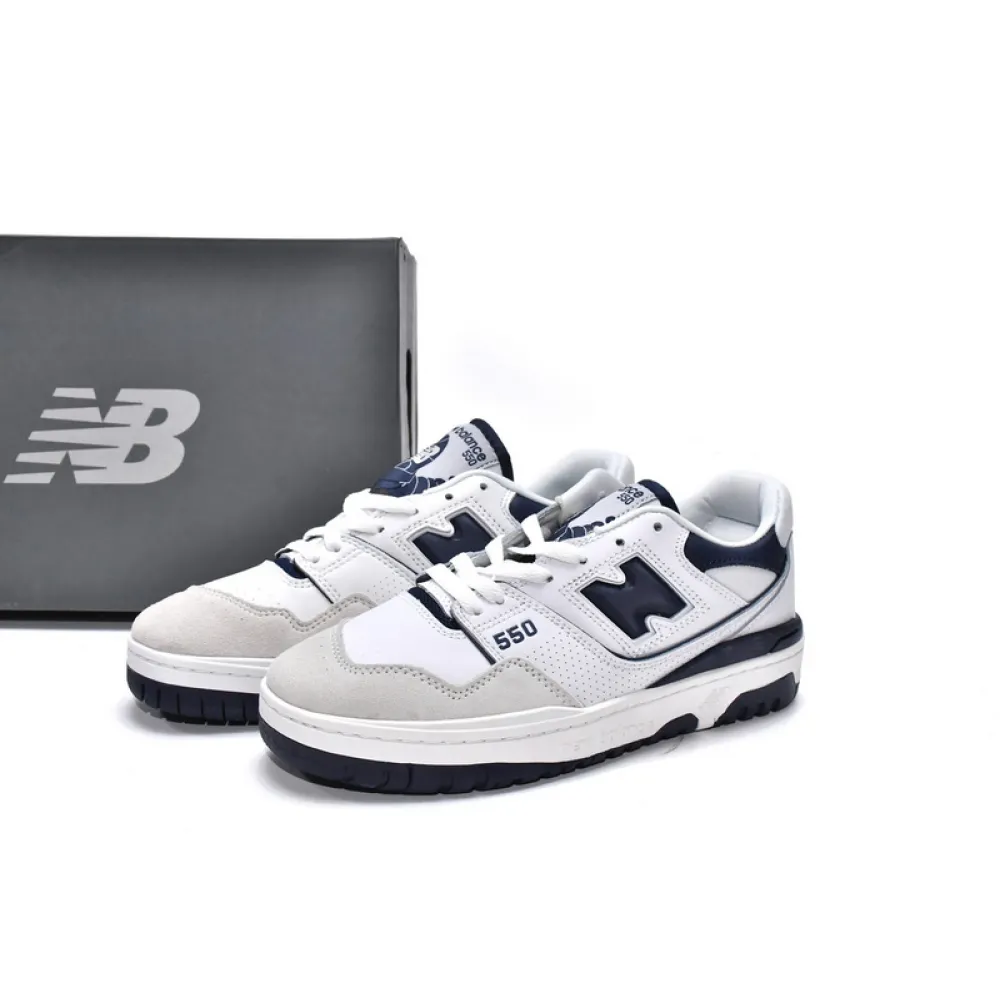 New Balance 550 White Navy BB550WA1