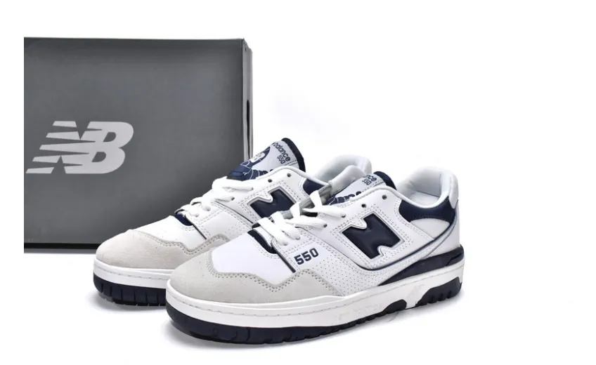 New Balance 550 White Navy BB550WA1
