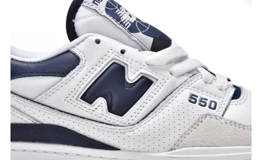 New Balance 550 White Navy BB550WA1