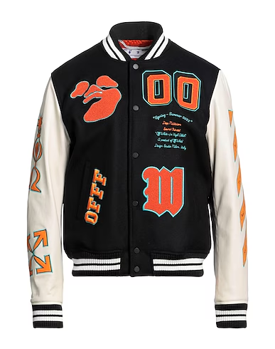 Bstsneaker-Off White Jacket Black White