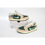 Air Jordan 1 Low X Gucci Metallic Green AV3918-808