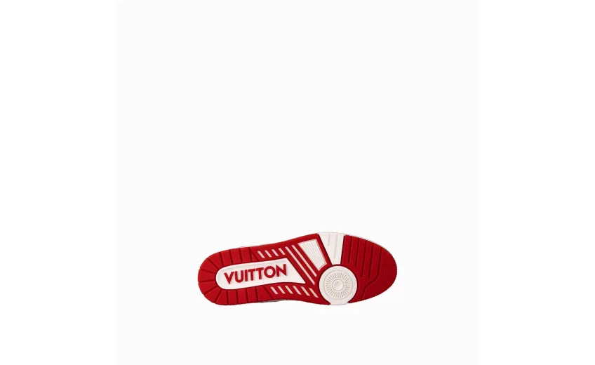 Bstsneaker-Louis Vuitton LV Trainer Rouge