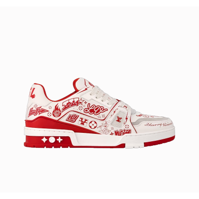 Louis Vuitton LV Trainer Rouge 02