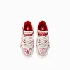 Bstsneaker-Louis Vuitton LV Trainer Rouge