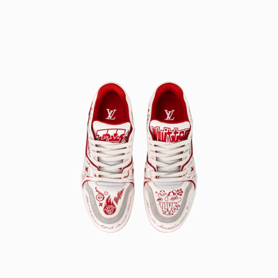 Louis Vuitton LV Trainer Rouge 01