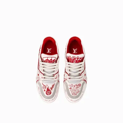 Louis Vuitton LV Trainer Rouge 01
