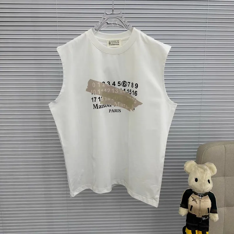 Bstsneaker-Martin Margiela Sleeveless Tank Top T-Shirt 632