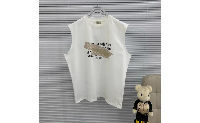Bstsneaker-Martin Margiela Sleeveless Tank Top T-Shirt 632