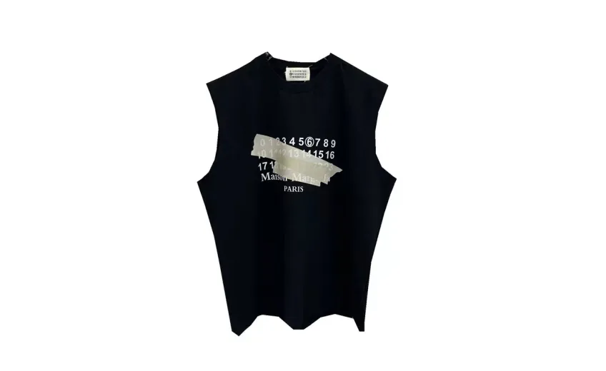 Bstsneaker-Martin Margiela Sleeveless Tank Top T-Shirt 632