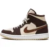 Bstsneaker-Air Jordan 1 Mid SE Brown Basalt Oatmeal DO6699-200