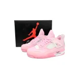 OFF White x Air Jordan 4 Pink Co Branding CV9388-105