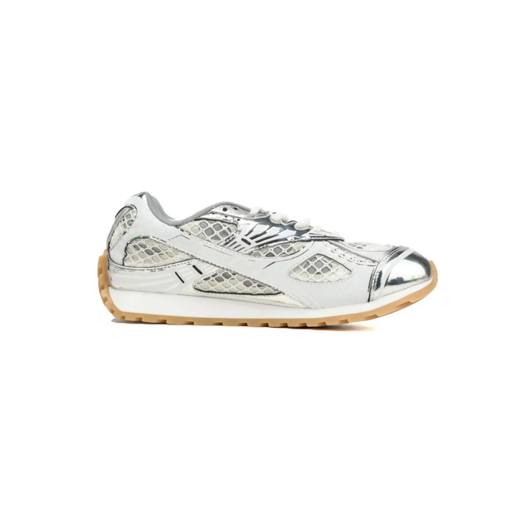 Bstsneaker-Bottega Veneta Orbit Silver