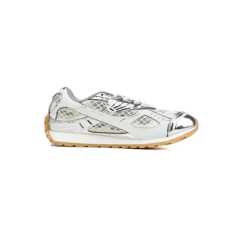 Bstsneaker-Bottega Veneta Orbit Silver