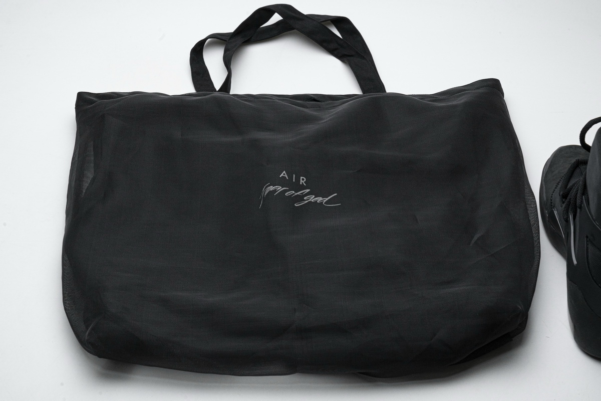 Bstsneaker-Nike Air Fear of God 1 Triple Black AR4237-005