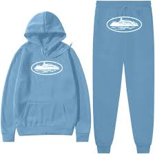 Bstsneaker-Corteiz Baby Blue Hoodie Tracksuit 