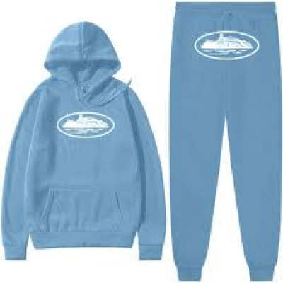 Bstsneaker-Corteiz Baby Blue Hoodie Tracksuit  01