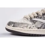 Travis Scott x Air Jordan 1 Low Snake Print