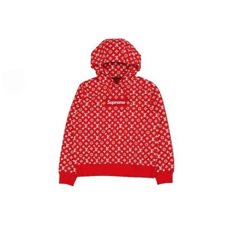 Bstsneaker-Supreme x Louis Vuitton Box Logo Hoodie