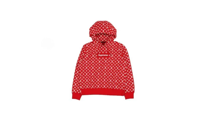 Bstsneaker-Supreme x Louis Vuitton Box Logo Hoodie