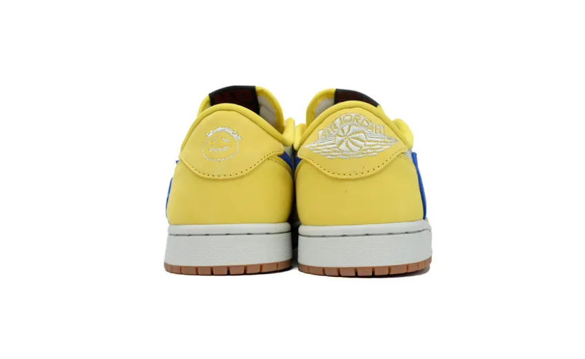 Bstsneaker-Air Jordan 1 Retro Low OG SP Travis Scott Canary DZ4137-700