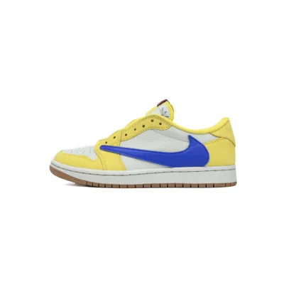 Air Jordan 1 Retro Low OG SP Travis Scott Canary DZ4137-700 01