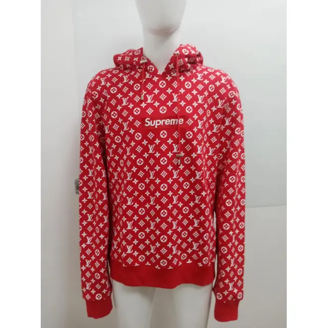 Bstsneaker-Supreme x Louis Vuitton Box Logo Hoodie