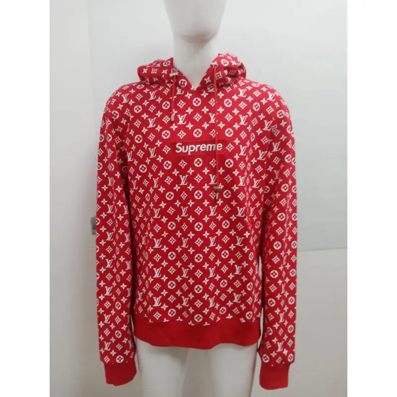 Bstsneaker-Supreme x Louis Vuitton Box Logo Hoodie