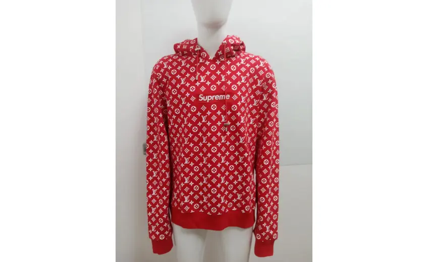 Bstsneaker-Supreme x Louis Vuitton Box Logo Hoodie