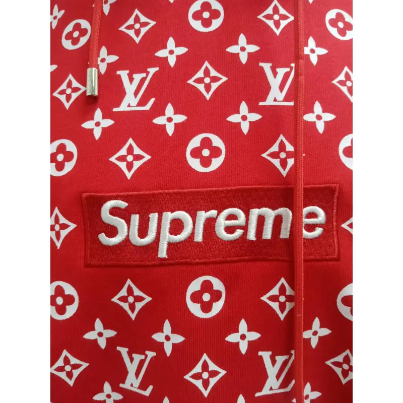 Bstsneaker-Supreme x Louis Vuitton Box Logo Hoodie