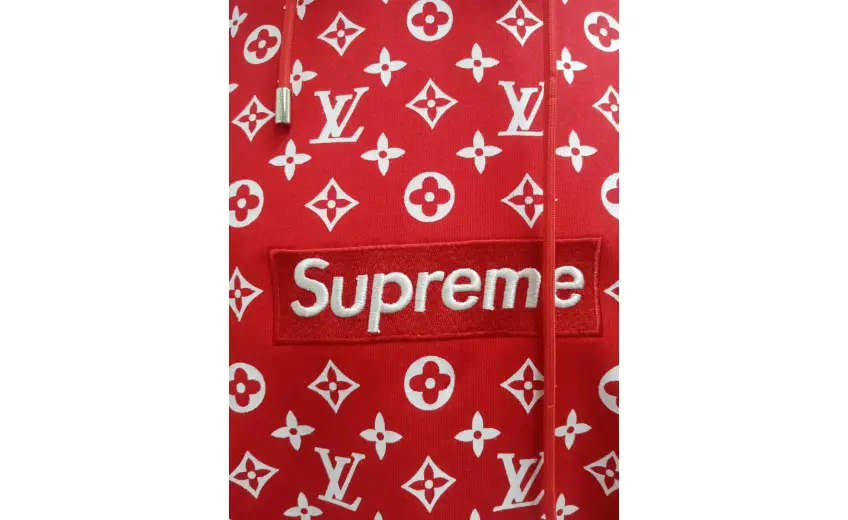 Bstsneaker-Supreme x Louis Vuitton Box Logo Hoodie