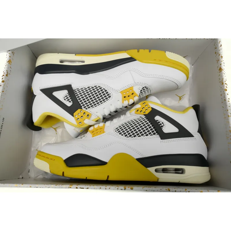 Bstsneaker- Air Jordan 4 VIVID SULFUR AQ9129-101