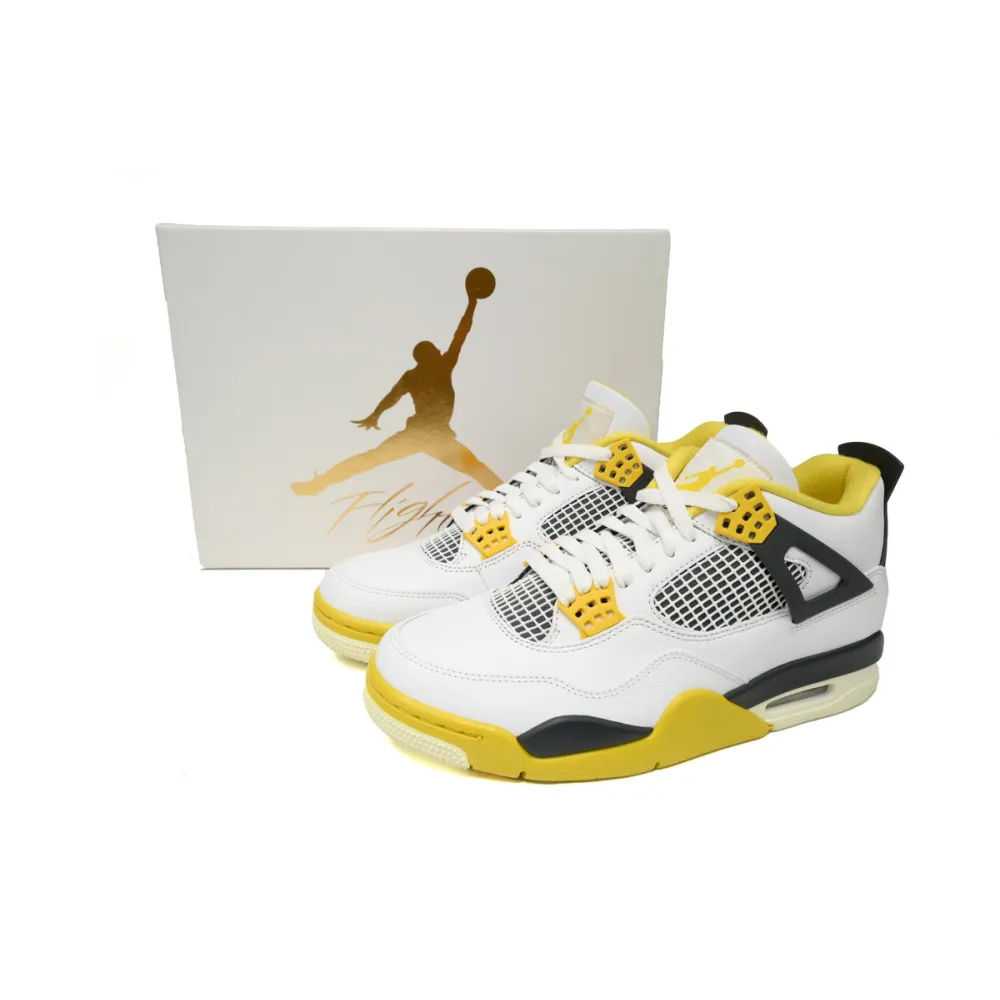 Bstsneaker- Air Jordan 4 VIVID SULFUR AQ9129-101